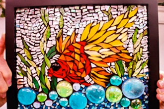 Mosaic Madness: Glass on Glass
